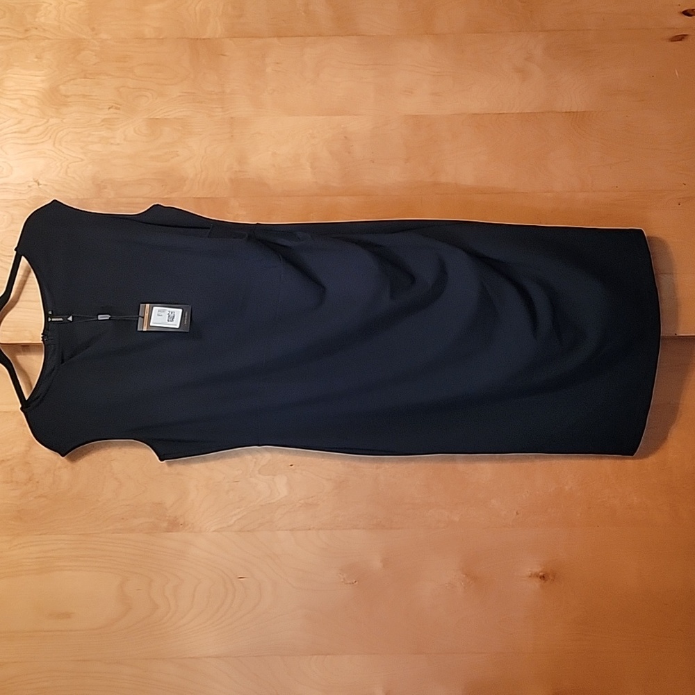 MIUSOL Black Dress Cap Sleeves Size 2X